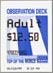 WTC Observation Deck ticket